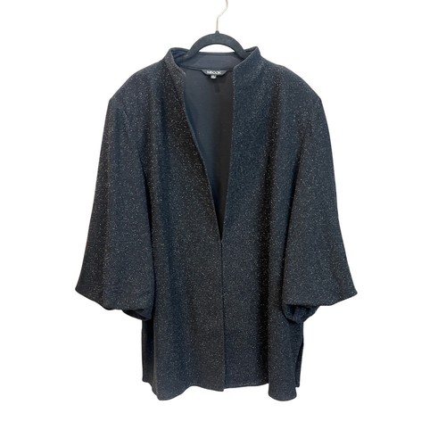 Misook black sparkle kimono - misook,