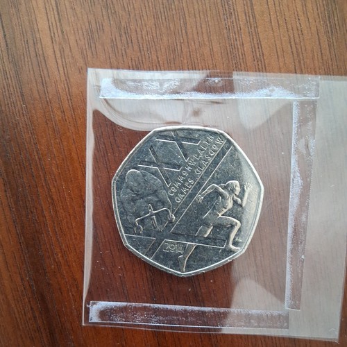 2014 50p coin glasgow - 2014,