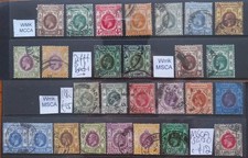 Hong Kong GV stamps GU sorted