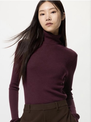 Uniqlo ribbed merino - uniqlo, wool