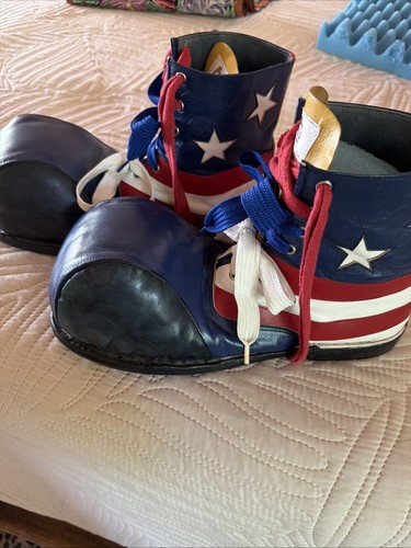 Vintage genuine leather - genuine, clown