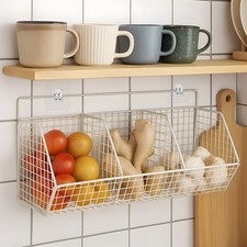 2PCS Wire Kitchen Baskets