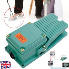 Antislip Industrial Foot Operated Pedal Switch Footswitch Tool AC 250V 15A Type