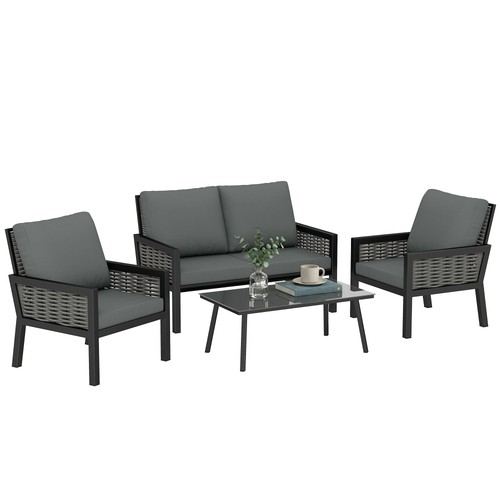 Outsunny rattan garden - outsunny,