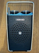 Sanyo 10F - 803 SM/FM Radio ... 1960's Radio ... Works Intermittently ... Parts