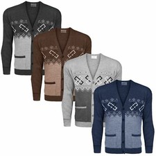 MENS CLASSIC BUTTON CARDIGAN