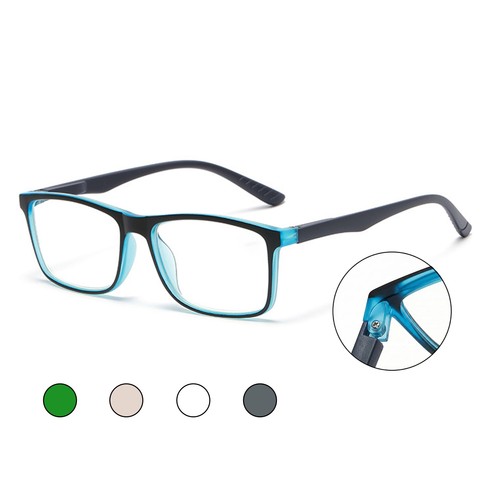 Flexible hinge reading glasses - flexible,