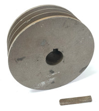 Cast iron belt pulley - iron,