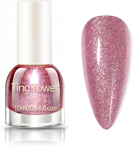Glitter nail polish - glitter,
