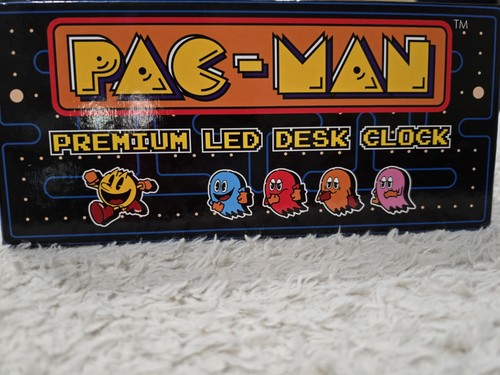 Pac man premium led desk - led, clock