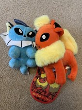 New Flareon And Vaporeon Plush