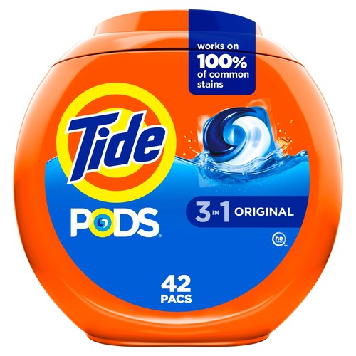 Tide pods laundry - tide,