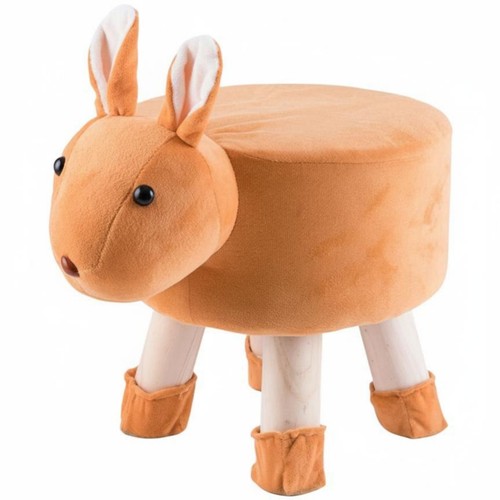 Cute animal ottoman - animal, fuzzy