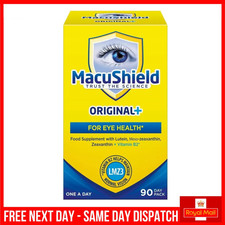 MacuShield Original Plus Eye Health Supplement 90 Capsules – 90 Day Pack