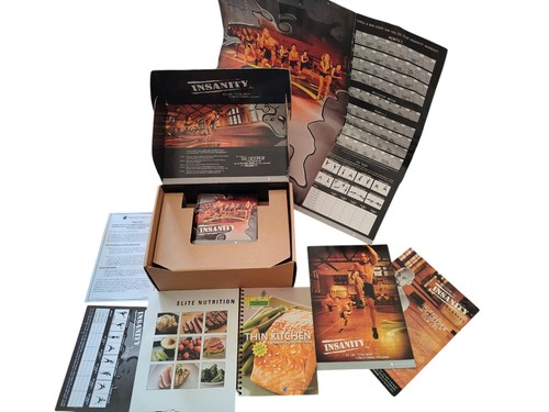 Insanity beach body dvd - 10, box
