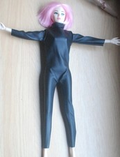   12” Action Figure Black PU