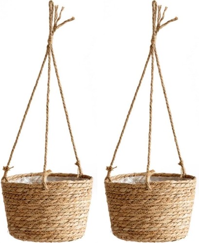Pieces hanging plant baskets - hanging,