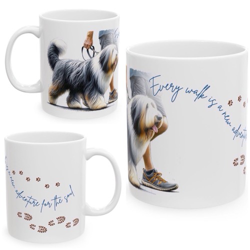 11oz ceramic bearded - 11oz, collie