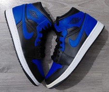 Jordan 1 Mid Hyper Royal 2021
