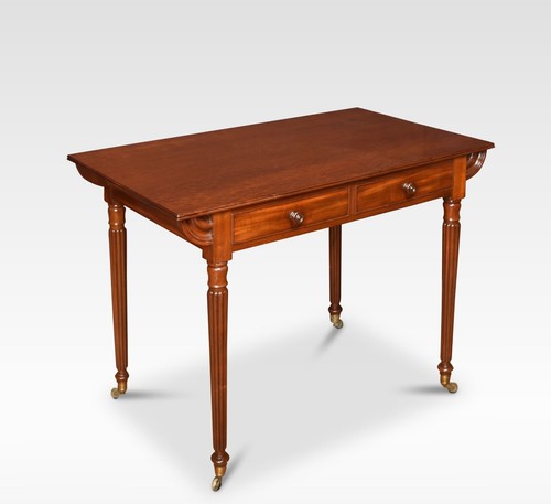 Antique mahogany writing table - antique,