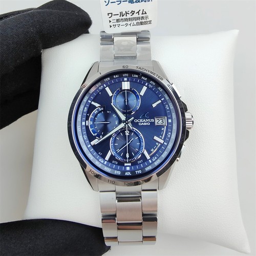 Casio oceanus titanium analog - casio,