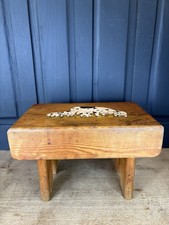 Vintage Wooden Mini Stool