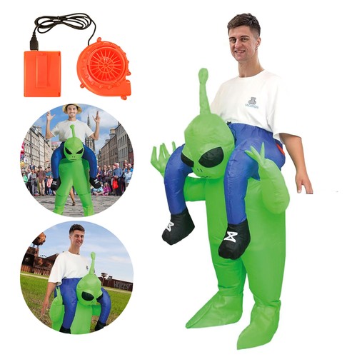 Halloween alien inflatable - alien,