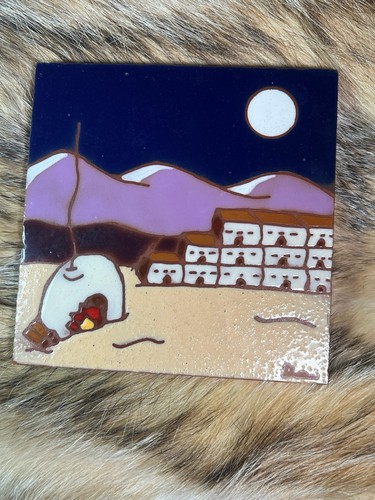 Signed southwest pueblo moon - southwest,