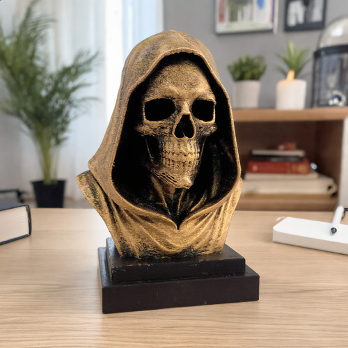 Grim reaper skull bust - grim,