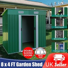 8 x 4FT Galvanised Metal