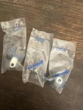 NOS Vintage Campagnolo Ergo Aluminium braze-on gear cable adjuster bosses silver