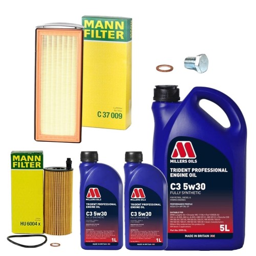 Mann oil air filter service - air,