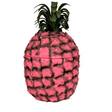 Retro Rare Pink Pineapple Ice