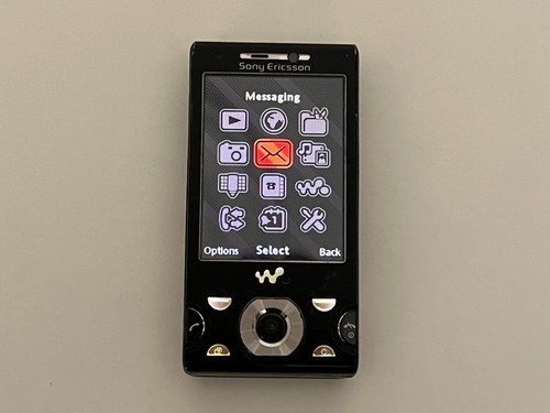 Rare sony ericsson w995 black - ericsson,