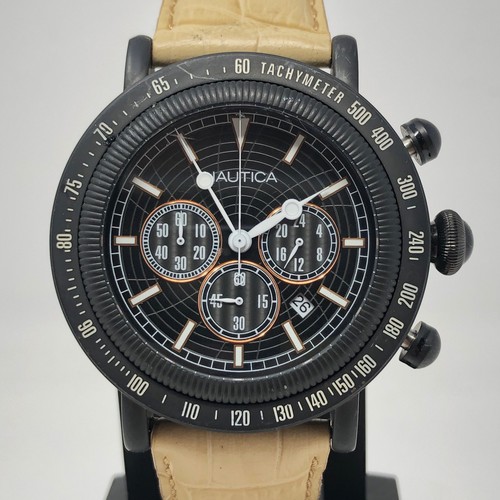 Nautica pvd mens - pvd, chronograph
