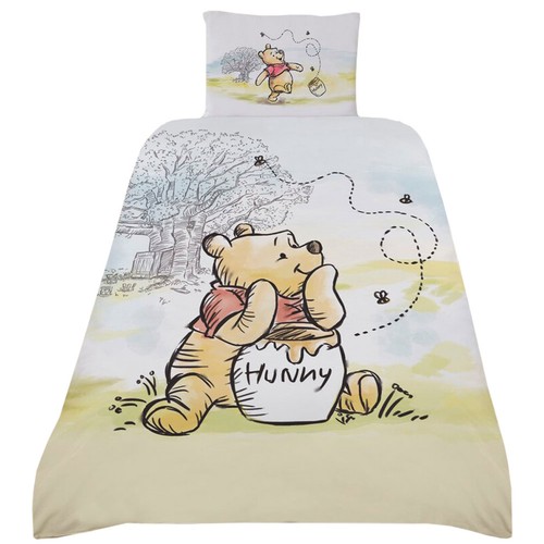 Winnie the pooh single duvet - single,