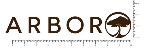 Arbor skateboard sticker - skateboard, 10"