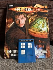 Doctor Who Tardis Fridge Magnet + Book - “The Time Travellers Almanac”