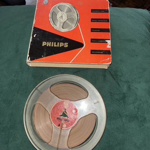 Vintage philips magnetic tape - magnetic,