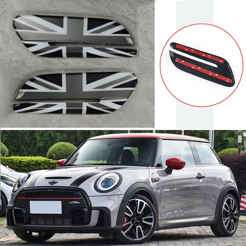 Black union jack side fender - black,