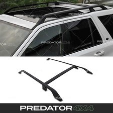 FULL LENGTH ROOF RACK EXTENDED CROSS BAR RAILS FOR LAND ROVER FREELANDER 2 2007+