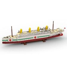 HMHS Britannic Modern Medical Ship Military 2605 Pieces Construction Toys Set