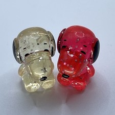 2 Cute Snoopy Small Figures