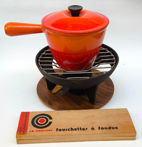 Creuset volcanic orange - le,