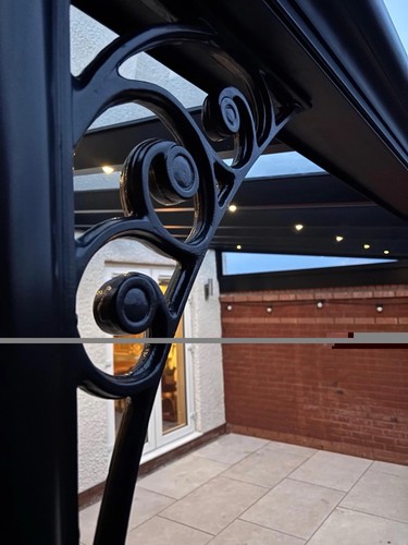 Aluminium victorian veranda - aluminium,