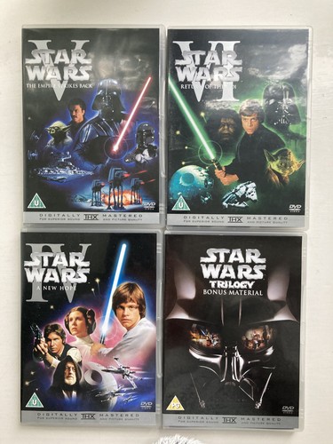 Star wars original trilogy dvd - original,