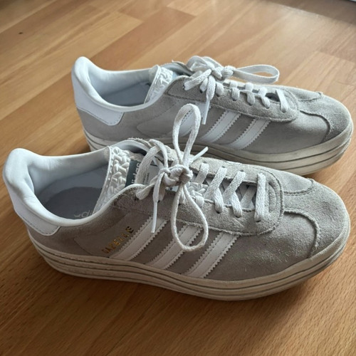 Adidas gazelle grey white - gazelle, grey/white