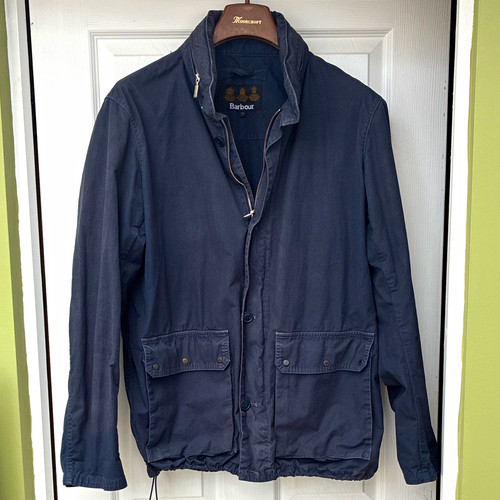 Barbour men navy cotton - barbour,