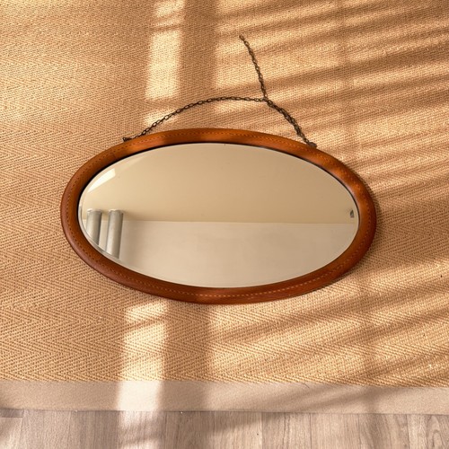 Antique edwardian oval inlaid - edwardian,