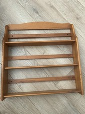 Large Wooden Pine  Spice Rack